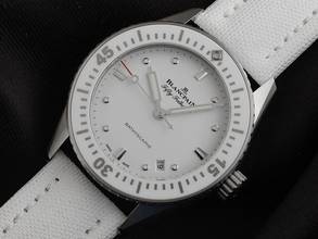 Thumbnail von Blancpain Fifty Fathoms Bathyscaphe Ref.5100 1127 W52A Year 2026 Full Set Unworn Fifty Fathoms Bathyscaphe White Ceramic Rubber