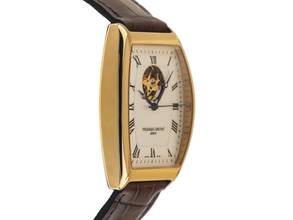 Thumbnail von Frederique Constant Art Deco Heartbeat Ref.FC-310M4T5 Year 2005 Full Set original Vintage Unpolished Art Deco Heartbeat