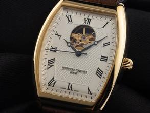 Thumbnail von Frederique Constant Art Deco Heartbeat Ref.FC-310M4T5 Year 2005 Full Set original Vintage Unpolished Art Deco Heartbeat