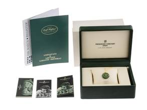 Thumbnail von Frederique Constant Art Deco Heartbeat Ref.FC-310M4T5 Year 2005 Full Set original Vintage Unpolished Art Deco Heartbeat