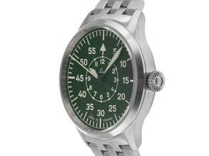 Thumbnail von Laco Pilot Watch Karlsruhe Green Ref.862142_1002 Full Set New Pilot Watch Karlsruhe Pro Green Dial