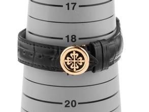 Thumbnail von Patek Philippe Annual Calendar Ref.5035J-013 Year 1998 Full Set original Vintage Unpolished Annual Calendar 18kt Rose Gold Crocodile Leather Folding Clasp