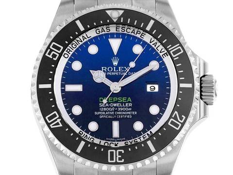 Rolex Sea-Dweller Deepsea Blue James Cameron Ref.116660 Bj.2010 Full Set sehr gut Vintage Sea-Dweller Deepsea Blue James Cameron