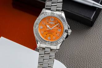 Breitling Superocean Steel Automatic Men's Watch Ref. A17360 Papers 2013