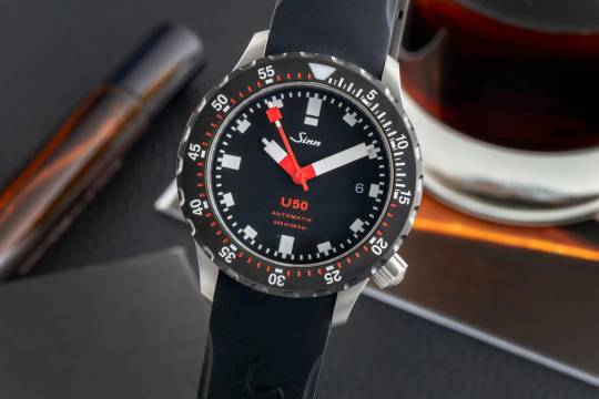 Sinn U50 SDR Steel Automatic Men's Watch Ref. 1050.040 Box & Papers 2026