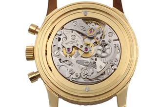 Thumbnail von Sinn 903 PL Chronograph Steel / Gold-plated Manual Wind Men's Watch Ref. 903 PL