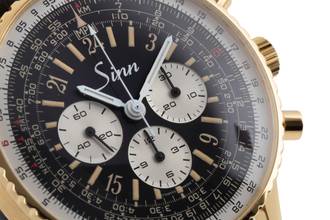 Thumbnail von Sinn 903 PL Chronograph Steel / Gold-plated Manual Wind Men's Watch Ref. 903 PL
