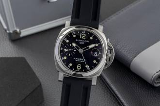 パネライ ルミノール GMT ステンレス 自動巻き メンズ腕時計 Ref. PAM00159