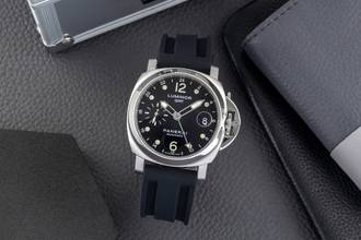 Thumbnail von Panerai Luminor GMT Steel Automatic Men's Watch Ref. PAM00159
