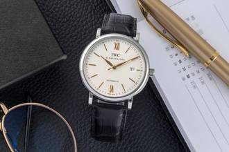 IWC Portofino ステンレススチール 自動巻き メンズ腕時計 Ref. IW356517