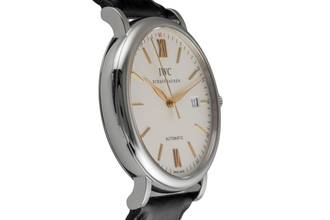 Thumbnail von IWC Portofino stainless steel automatic men's watch ref. IW356517