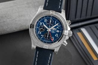 Breitling Avenger Chronograph GMT Steel Automatic Ref A24315101C1X1