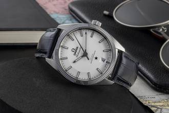 Thumbnail von Omega Globemaster Constellation Globemaster Pie Pan Automatic Steel Ref. 130.33.39.21.02.001
