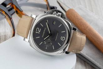 Thumbnail von Panerai Luminor Due 3 Days stainless steel automatic men's watch Ref. PAM00903 B&P 2020