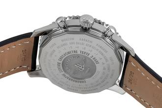 Thumbnail von Breitling Navitimer World GMT Chronograph stainless steel automatic Ref. A24322