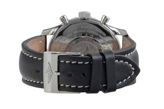 Thumbnail von Breitling Navitimer World GMT Chronograph stainless steel automatic Ref. A24322