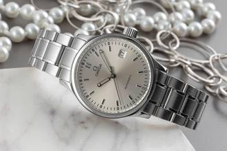 Thumbnail von Omega Dynamic III stainless steel automatic men's watch, men's watch ref. 5203.30.00