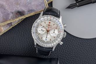 Thumbnail von Breitling Navitimer 1 B01 Chronograph 44 Steel Automatic Ref. AB0139211G1P1 B&P