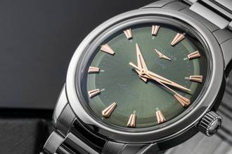 Thumbnail von Longines Conquest Heritage Steel Automatic Men's Watch L1.649.4.02.6 B&P 2026
