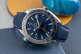Thumbnail von Omega Seamaster Planet Ocean GMT Good Planet 232.32.44.22.03.001 Papers 2021