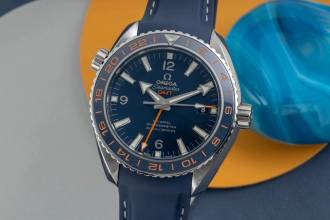Thumbnail von Omega Seamaster Planet Ocean GMT Good Planet 232.32.44.22.03.001 Papers 2021