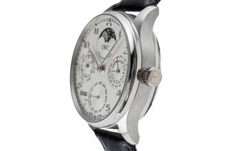 Thumbnail von IWC Portuguese Perpetual Calendar 950 Platinum Automatic Ref. IW502219 B&P 2009