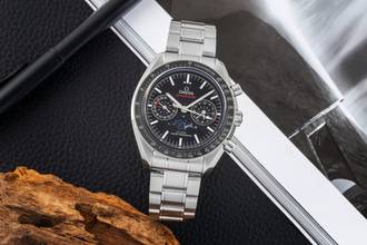 Thumbnail von Omega Speedmaster Chronograph Steel Automatic Ref. 304.30.44.52.01.001 B&P 2022