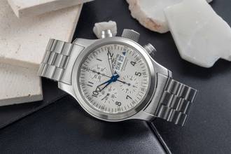 Thumbnail von Fortis B-42 Chronograph Steel Automatic Men's Watch Ref. 635.10.141.1 635.10.12