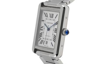 Thumbnail von Cartier Tank Solo XL Steel Automatic Men's Watch Ref. W5200028 3515 Papers 2018