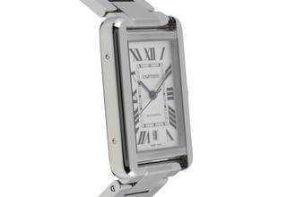 Thumbnail von Cartier Tank Solo XL Steel Automatic Men's Watch Ref. W5200028 3515 Papers 2018
