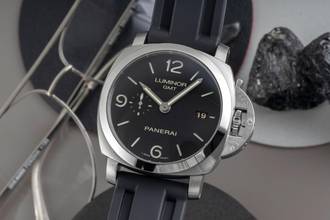 Panerai Luminor 1950 3 Days GMT Automatic Stainless Steel Men's Watch Ref. PAM00320