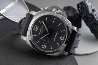 Thumbnail von Panerai Luminor 1950 3 Days GMT Automatic Stainless Steel Men's Watch Ref. PAM00320