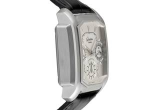 Thumbnail von Glashütte Original Senator Karrée Chronograph stainless steel automatic men's watch 1-39-31-06-04-04