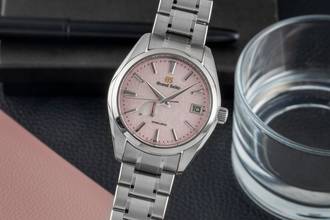Grand Seiko Heritage Pink Snowflake Titan Ref. SBGA497G Limited B&P 2024
