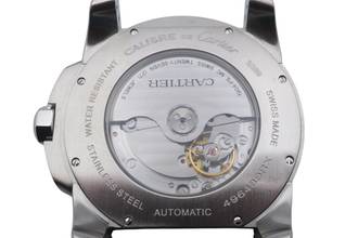Thumbnail von Cartier Calibre de Cartier 42 Stainless Steel Automatic Men's Watch Ref. W7100041 3389