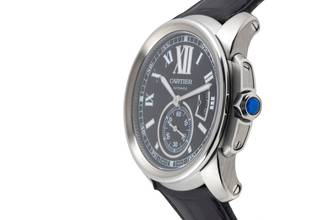 Thumbnail von Cartier Calibre de Cartier 42 Stainless Steel Automatic Men's Watch Ref. W7100041 3389