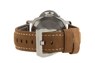 Thumbnail von Panerai Luminor Base Logo Steel Hand-Wound Men's Watch Ref. PAM01086 B&P 2021