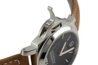 Thumbnail von Panerai Luminor Base Logo Steel Hand-Wound Men's Watch Ref. PAM01086 B&P 2021