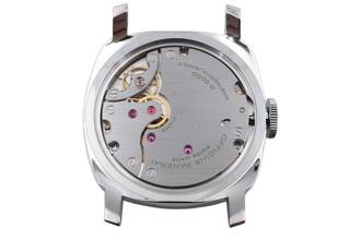 Thumbnail von Panerai Luminor Base Logo Steel Hand-Wound Men's Watch Ref. PAM01086 B&P 2021