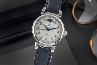 IWC Da Vinci Schaffhausen Da Vinci Moonphase Steel Automatic Men's Watch Ref. IW459306
