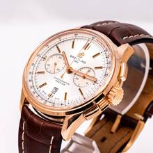 Thumbnail von Breitling for Bentley Premier B01 Chrono 42 Rose Gold – RB0118371G1P1 – like NEW – 06/2024 Full Set