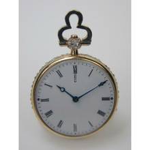 Thumbnail von Patek Philippe & Co. Sackermann Miniatur Diamant Taschenuhr von 1850 </h1>