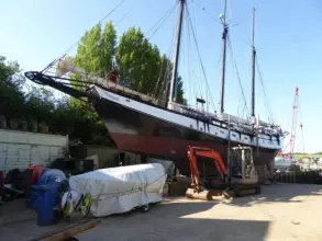Thumbnail von Tall Ship Three Masted Gaff Schooner