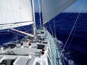 Thumbnail von Blondecell Simon Rogers Cutter Rigged One Design SONG OF THE WHALE