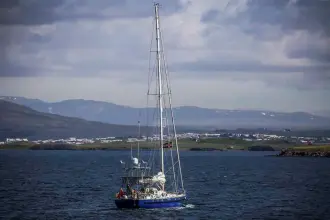 Thumbnail von Blondecell Simon Rogers Cutter Rigged One Design SONG OF THE WHALE