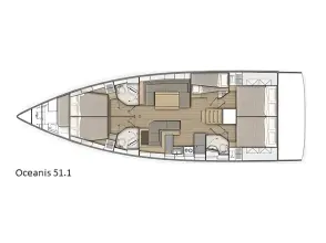 Beneteau Oceanis 51.1 One Piece