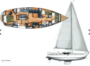 Thumbnail von Oyster 45 Deck Saloon Iona Bess