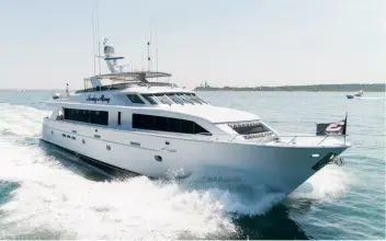 Hatteras 	100 Motor Yacht  Sunday Money