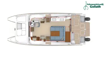 Thumbnail von Bader BB37 Motorcatamaran