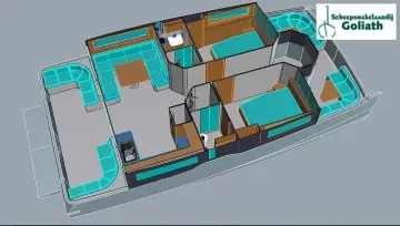 Thumbnail von Maison Marine Smart 40' Houseboat